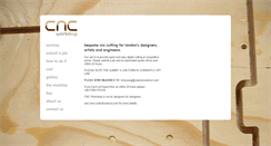 Desktop Screenshot of cncworkshop.co.uk
